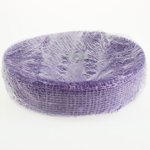 položky Jutová stuha fialová 5cm 40m