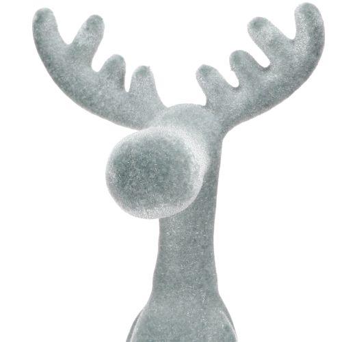 položky Dekorativní hranové křeslo Elk, výška 31 cm, šedé, 3 ks