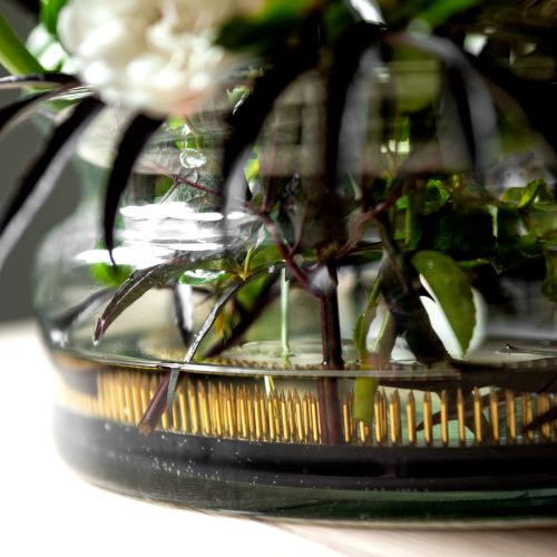 položky Kenzan prsten s mosaznými kolíky, kulatý, Ø200mm