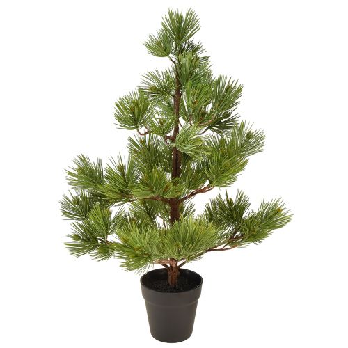 Floristik24 Umělý mini vánoční stromek borovice v květináči zelený H72cm