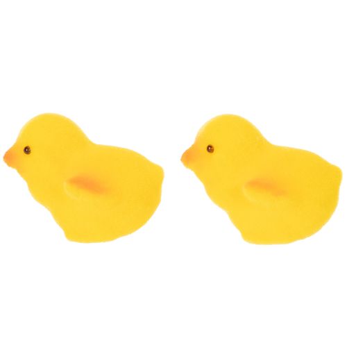 položky Malá velikonoční kuřátka, žlutooranžová, hejna, 4,5 cm vysoká, 18 kusů
