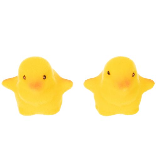 položky Malá velikonoční kuřátka, žlutooranžová, hejna, 4,5 cm vysoká, 18 kusů