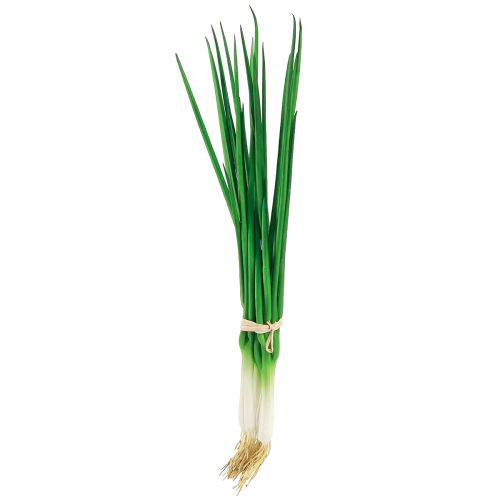 Umělá jarní cibulka dekorativní zelenina L30cm 4 ks