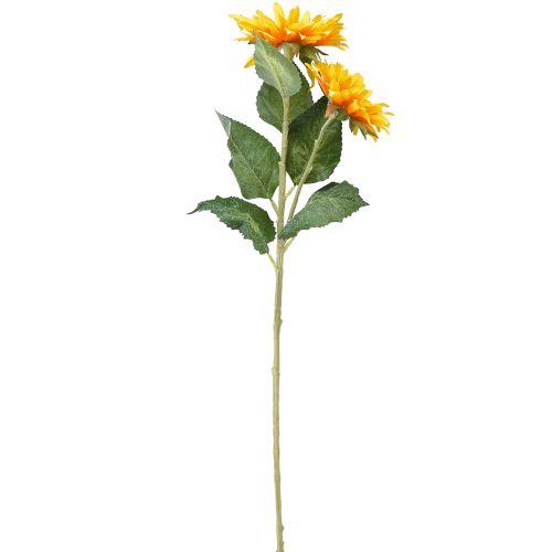 Floristik24 Umělé slunečnice žluté 80cm