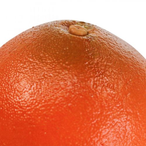 Floristik24 Umělé oranžové deco ovoce Umělé ovoce Ø8cm V7cm