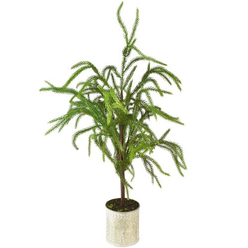 položky Umělý vánoční stromek v květináči Mini umělý jehličnan 68cm