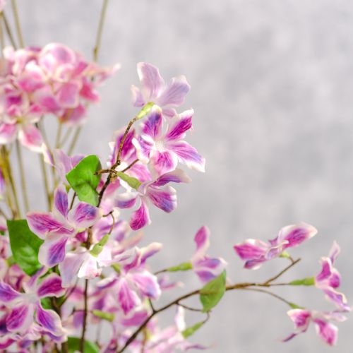 položky Umělá květina plaménku, trvanlivá dekorace na stůl, 110 cm, 3 kusy