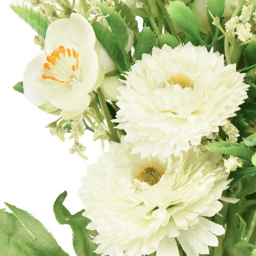 položky Umělé květiny dekorace umělá květina kytice Jasmin Bellis umělá 30cm