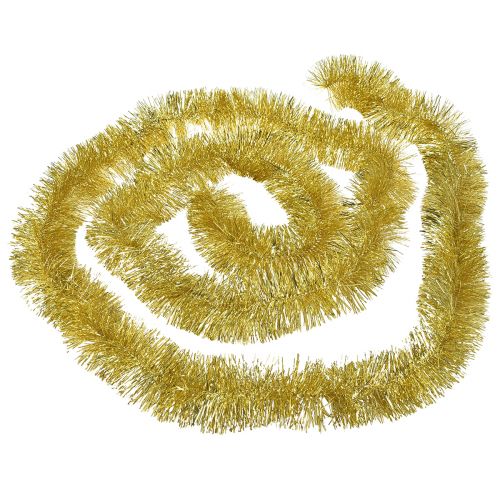 položky Glamorous Golden Tinsel Garland 270 cm – Ideální pro slavnostní a elegantní dekorace