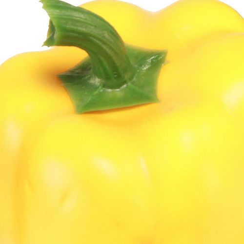 položky Jídlo atrapa dekorace zelenina pepř žlutá H10cm
