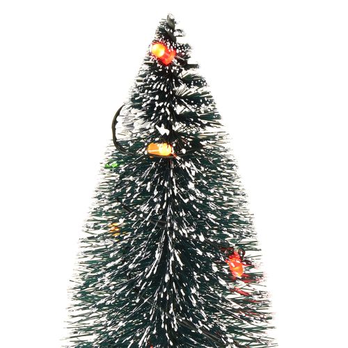 položky LED vánoční stromeček mini umělý na baterie 16cm 2ks