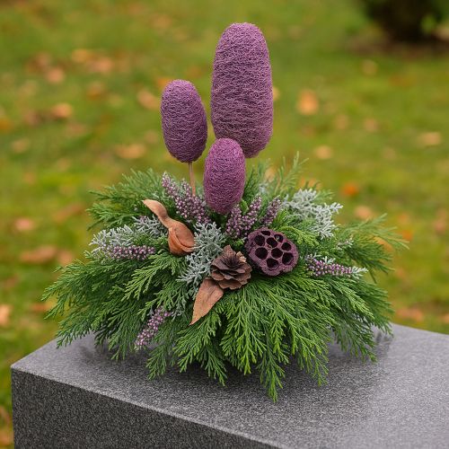 Lufa na stonku malá sušená dekorativní bobule 5-12cm 25ks