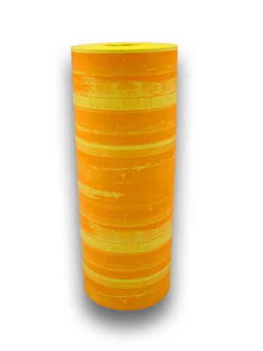 Manžetový papír 37,5cm 100m žlutá/oranžová