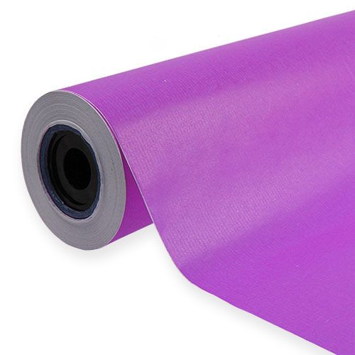 Floristik24 Manžetový papír fialový 25cm 100m