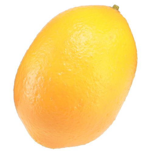 Floristik24 Středomořská ozdoba citron umělý citron Ø6,5cm 9cm