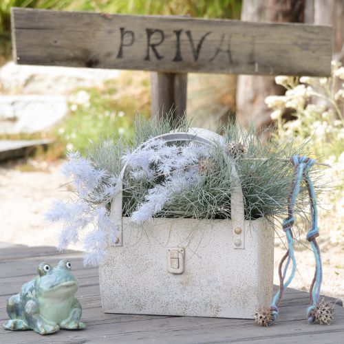 položky Kovová taška, moderní a příjemná atmosféra pro vnitřní i venkovní použití, 28 cm