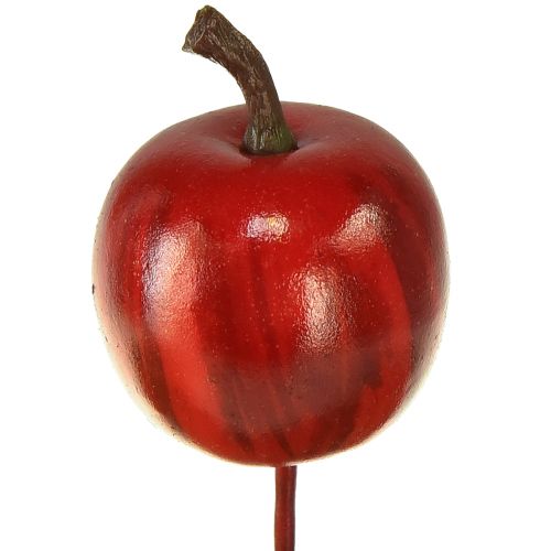 položky Mini jablíčka na drátě Ø3,5cm 48 ks