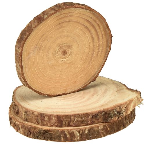 položky Mini dřevěné kotouče ozdobné kotouče na strom přírodní Ø5-7cm