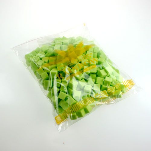 Floristik24 Mokrá pěnová minikostka zelená 300p