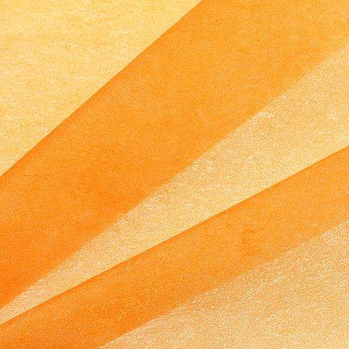 položky Dekorační fleece 60cm x 20m světle oranžová