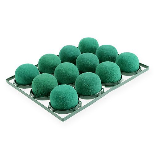 položky Květinový pěnový držák na aranžování květin mini dekorace 5cm 12 ks