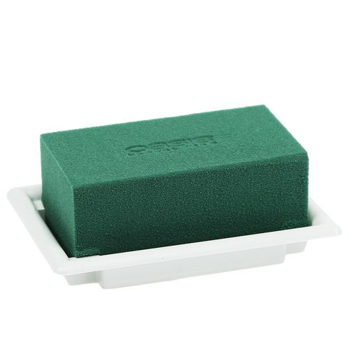 položky OASIS® Table Deco Mini květinové pěnové dlaždice 13cm×9cm×5cm 16 ks