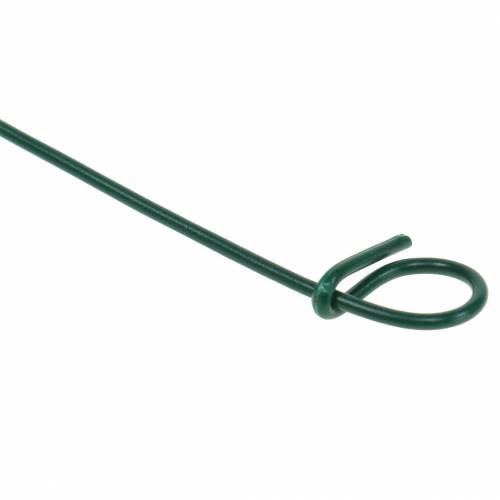 položky Očko vázací drát zelený 1mm x 120mm 100 kusů