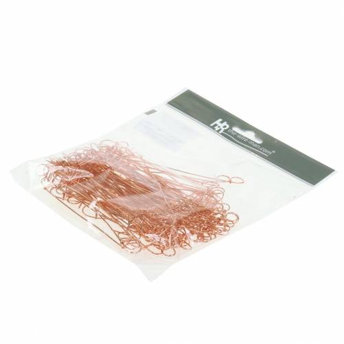 položky Očko vázací drát měděný 1mm x 120mm 100 kusů