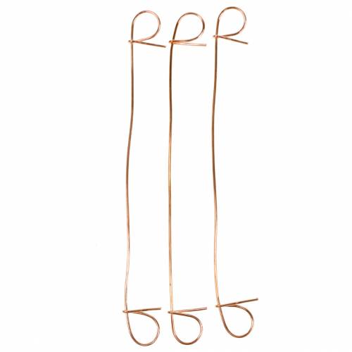 položky Očko vázací drát měděný 1mm x 120mm 100 kusů