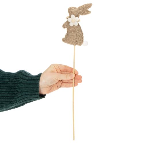 položky Dekorativní figurka velikonočního zajíčka pro jarní dekorace a sezónní doplňky, 42 cm, 8 dílků