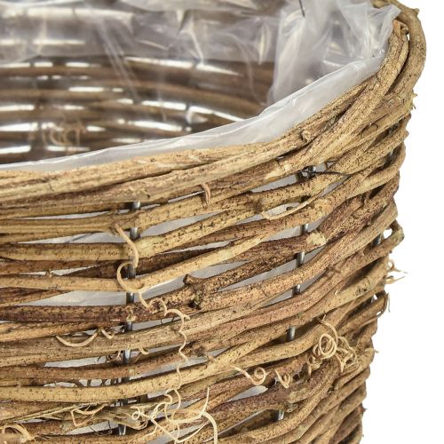 položky Košík na rostliny z přírodního květináče 20cmx17cmx14cm