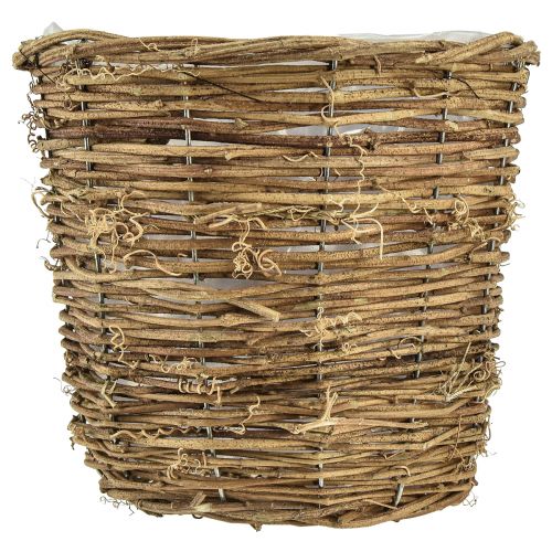 položky Košík na rostliny z přírodního květináče 20cmx17cmx14cm