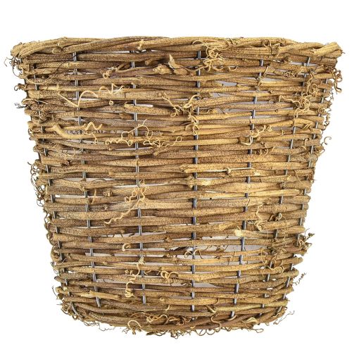 položky Koš na rostliny květináč květináč přírodní vinná réva Ø25cm V22,5cm