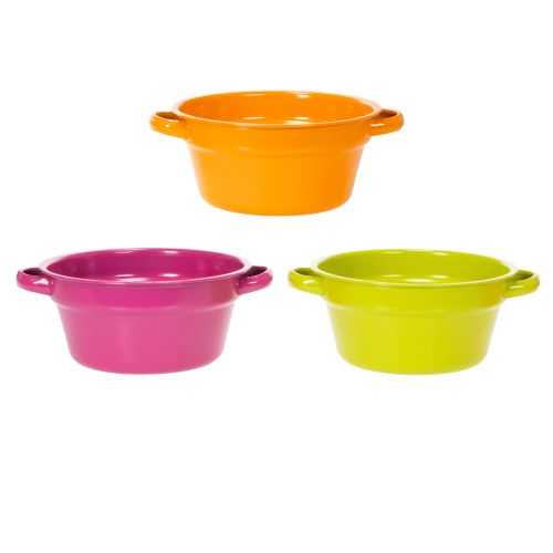 položky Kovový květináč, originální design pro sofistikované obytné prostory a stylovou dekoraci, 17 cm, 3 kusy