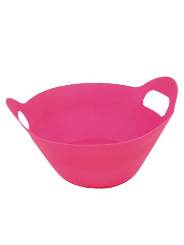 Floristik24 Plastové misky s uchem Ø27cm 8ks. růžový