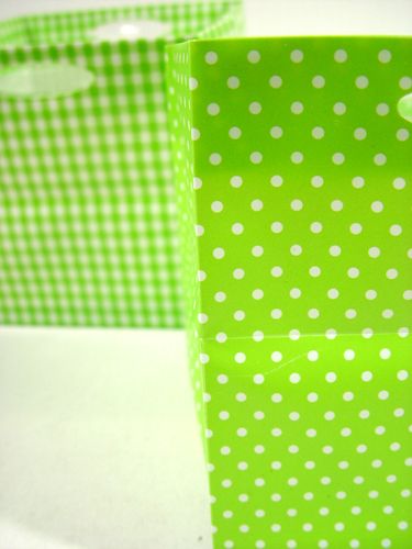 Floristik24 Plastový sáček 10,5x10,5cm 16 kusů zelený