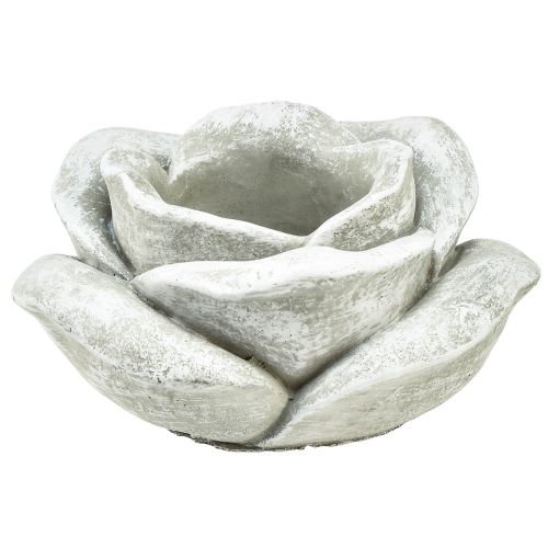 položky Růže keramická dekorace na hrob stolní dekorace svícen velký Ø17cm V9cm