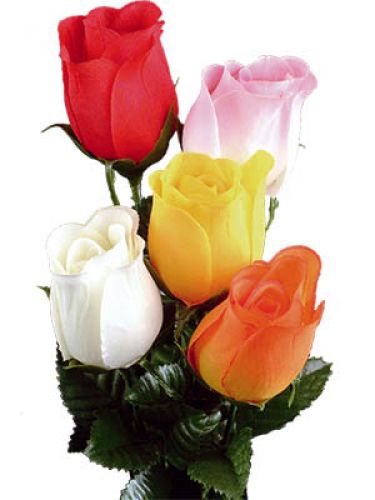 Floristik24 Růžová barva 72 ks