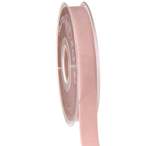 Sametová stuha růžová stuha na šperky dárková stuha 15mm 7m