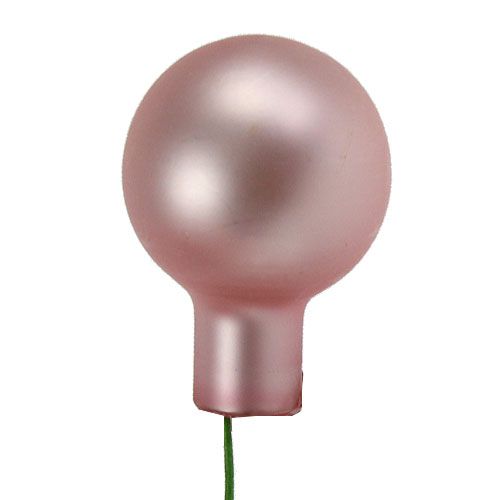 Floristik24 Zrcadlové bobule růžové mix Ø20mm 140p