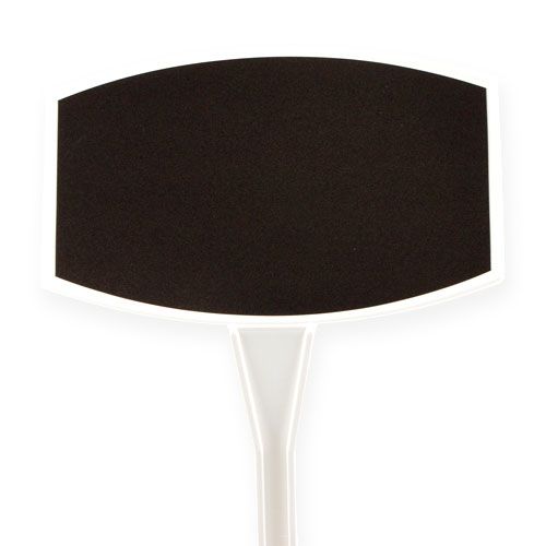položky Rostlinné štítky 40cm Černé šikmé 10 ks