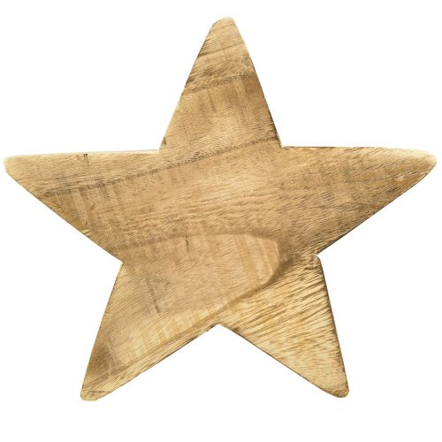 položky Rustikální dekorativní hvězda ze dřeva paulovnie - přírodní vzhled dřeva, 25x8 cm - všestranná dekorace pokoje