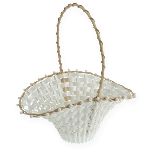Floristik24 Svatební košíček 24cm x 17cm