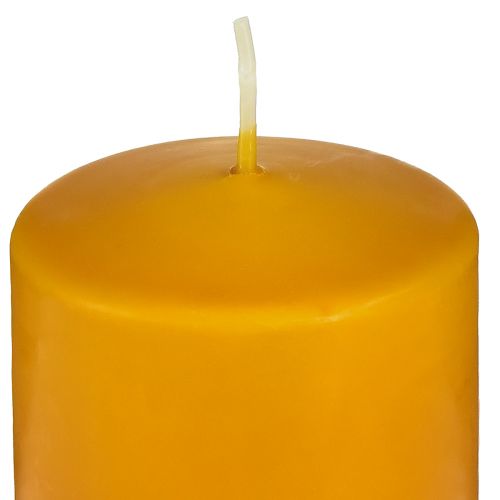 položky Sloupková svíčka Wenzel svíčky PURE svíčky stearin med 90x60mm