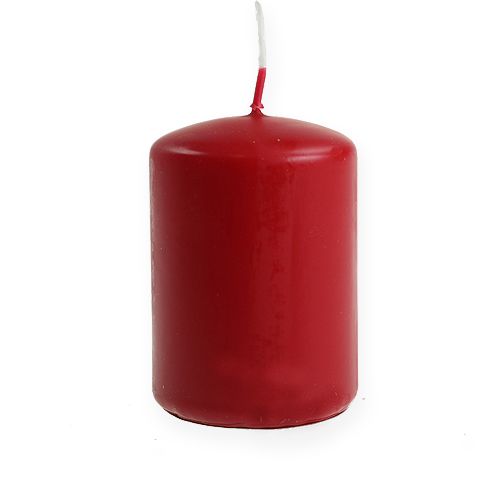 položky Sloupové svíčky červené svíčky H70mm Ø50mm 12 ks
