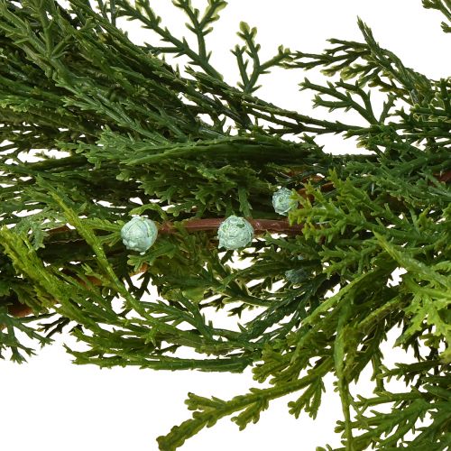 položky Jedlová girlanda Thuja s plody dekorativní věšák zelený L175cm