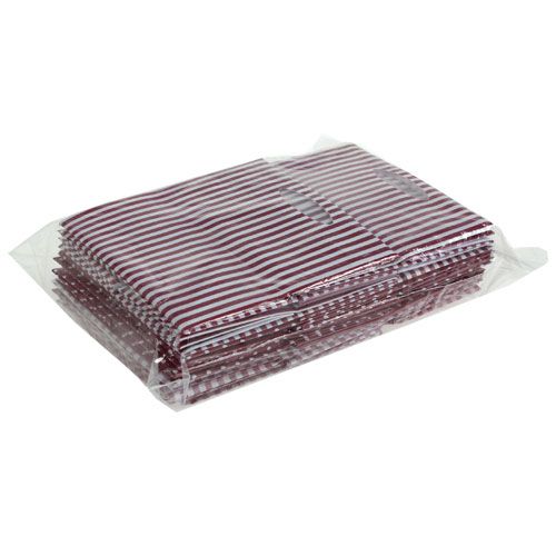 Floristik24 Plastová taška Bordeaux sort. 12cm x 12cm 12ks