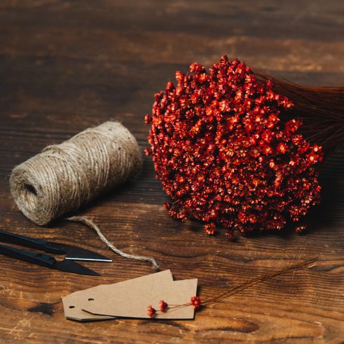 položky Kytice sušených květin, okouzlující doplněk do váz nebo aranžmá, 44 cm