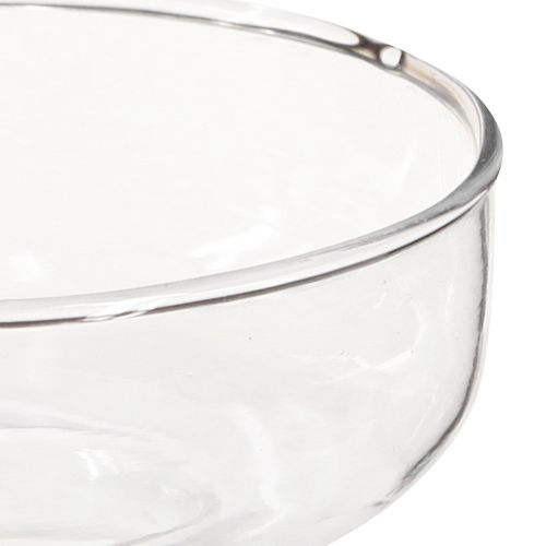 položky Váza baňatá skleněná váza Rikkie v čiré Ø13cm H10cm 2ks