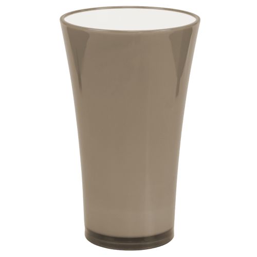 Váza &quot;Fizzy&quot; platinově šedá Ø20cm H35cm 1 ks